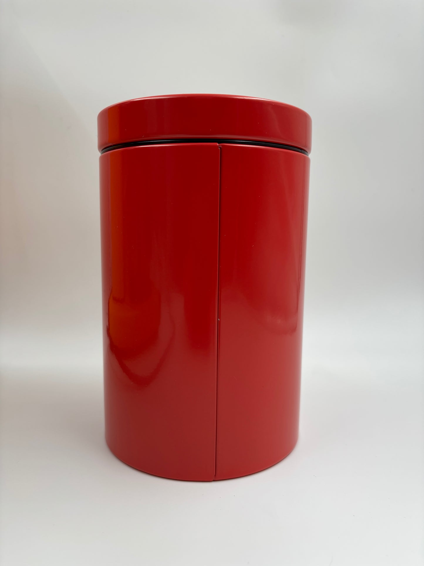 3er-Set stylische Echtwerk-Vorratsdosen in Rot 1,4 Liter für gemahlenen Kaffee, Zucker, Mehr, Müsli, Nüsse - ikodu