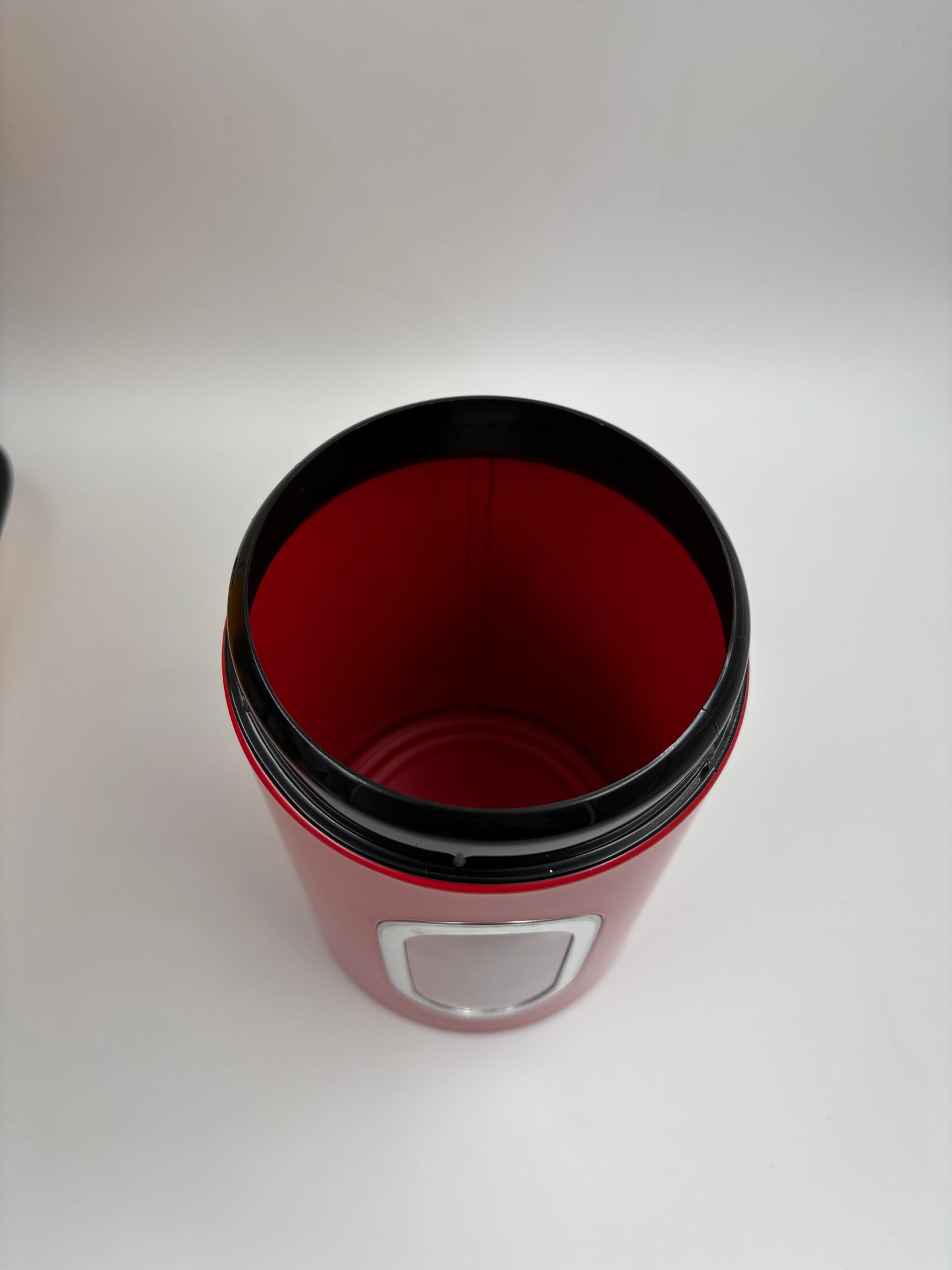 3er-Set stylische Echtwerk-Vorratsdosen in Rot 1,4 Liter für gemahlenen Kaffee, Zucker, Mehr, Müsli, Nüsse - ikodu
