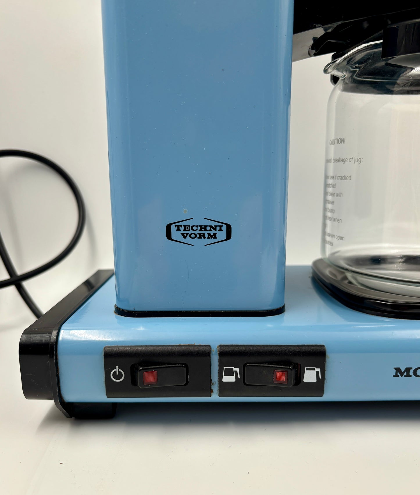 MOCCAMASTER KBG Select Filterkaffeemaschine in Pastel Blue - Blau - Top-Zustand - ikodu