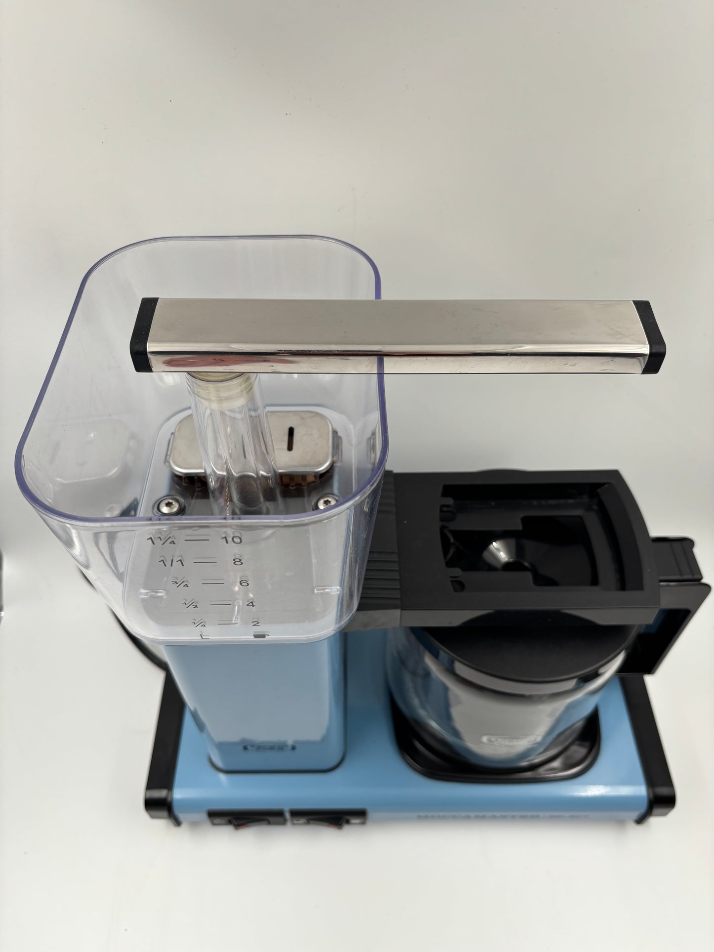 MOCCAMASTER KBG Select Filterkaffeemaschine in Pastel Blue - Blau - Top-Zustand - ikodu