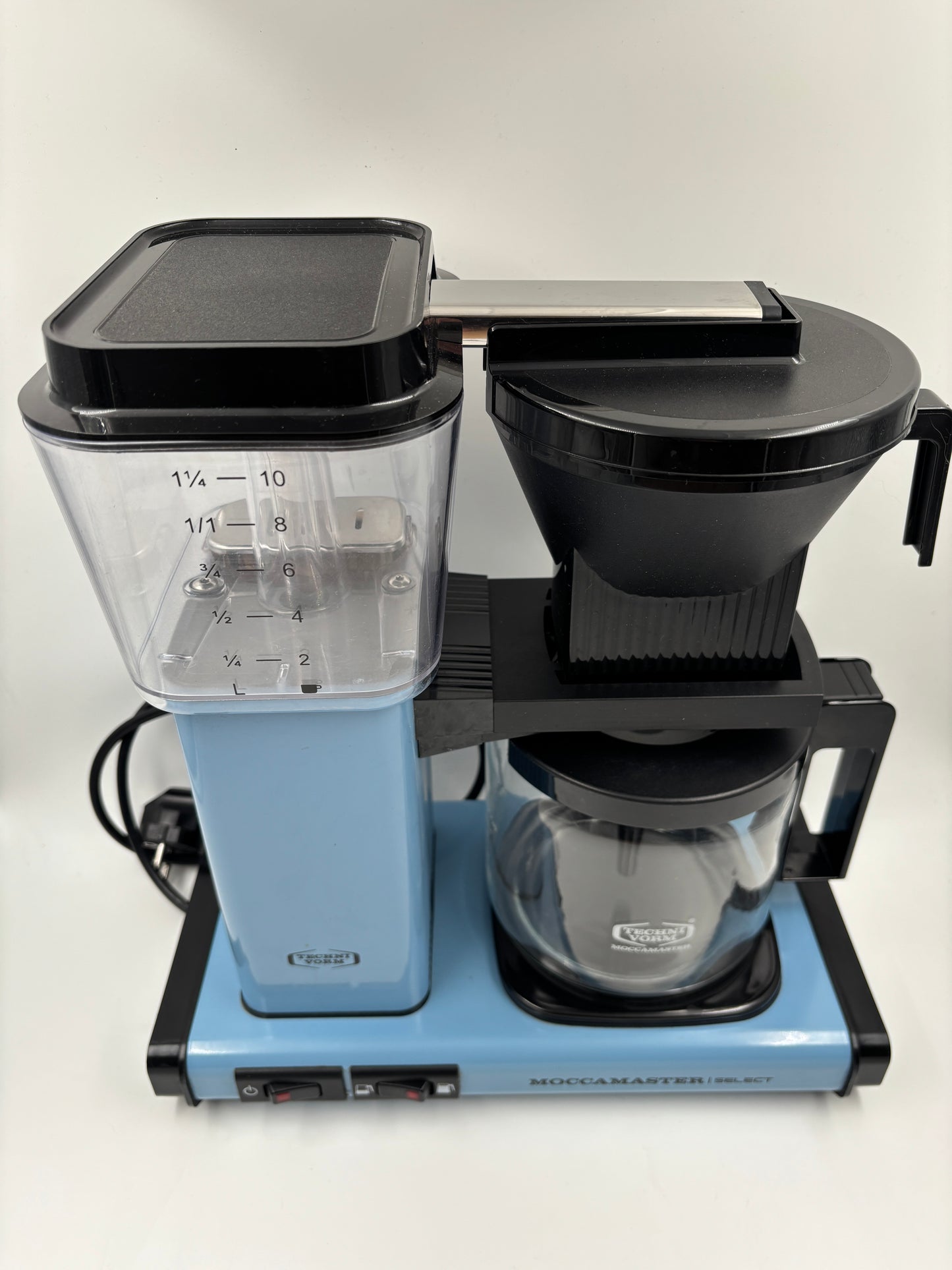 MOCCAMASTER KBG Select Filterkaffeemaschine in Pastel Blue - Blau - Top-Zustand - ikodu