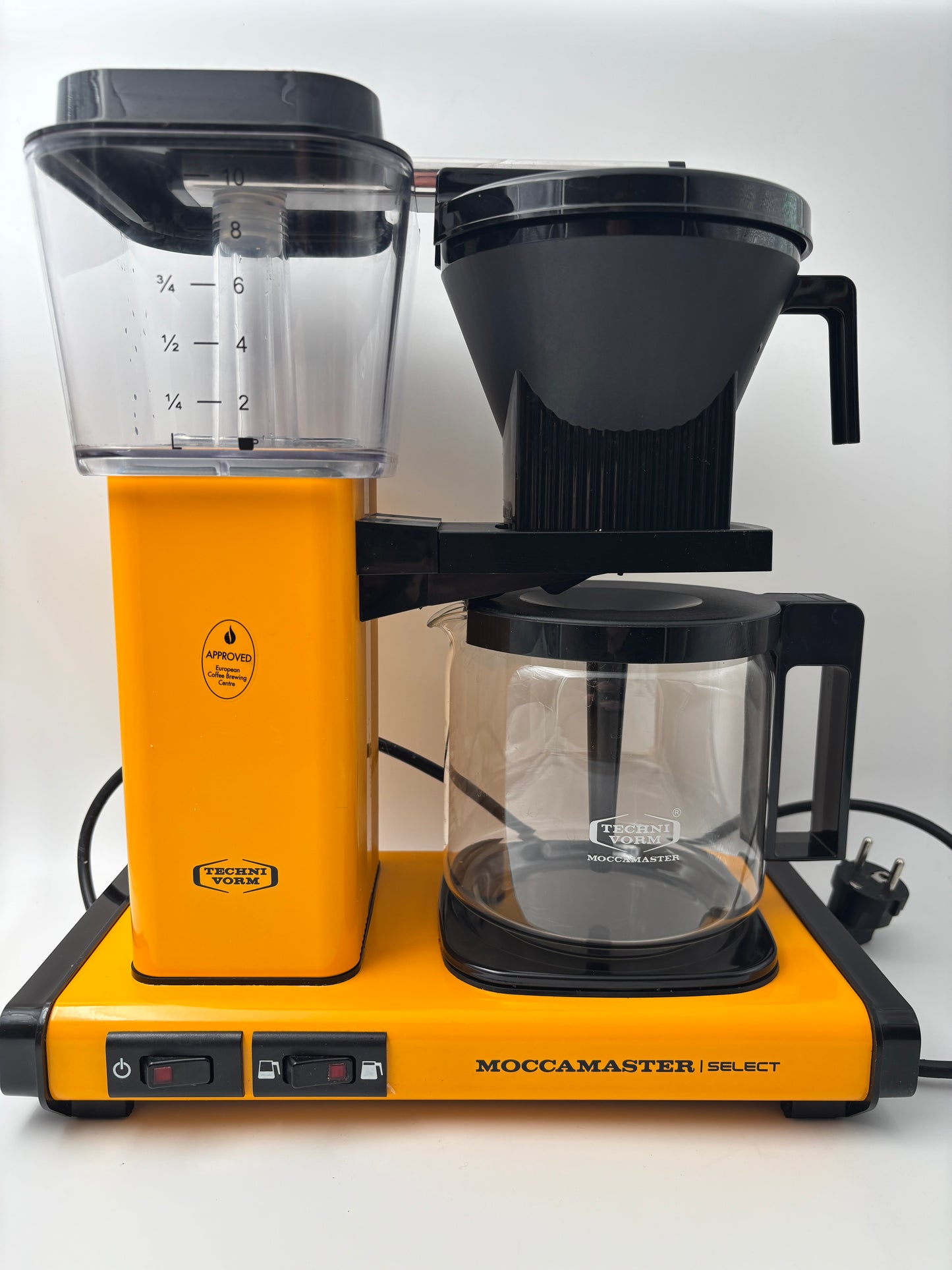 Moccamaster KBG Select in Gelb Yellow Pepper gebraucht