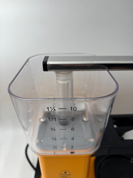 Gebrauchte MOCCAMASTER KBG Select Filterkaffeemaschine GELB YELLOW PEPPER - ikodu