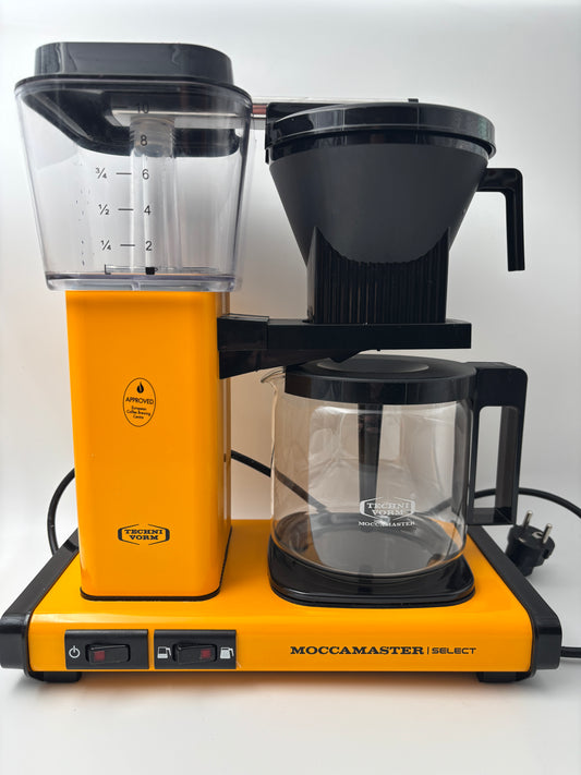 Moccamaster KBG Select in Gelb Yellow Pepper gebraucht