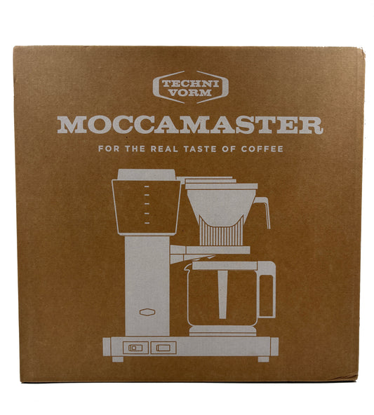 Originalkarton Moccamaster von Technivorm - THE REAL TASTE OF COFFEE