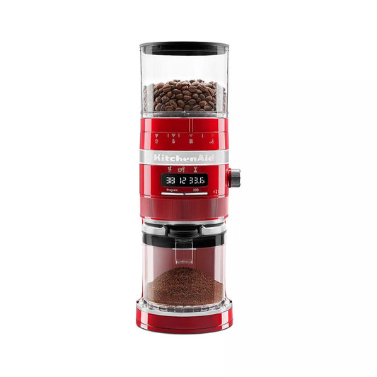KitchenAid elektrische Kaffeemühle Artisan in Liebesapfelrot 5KCG8433ECA